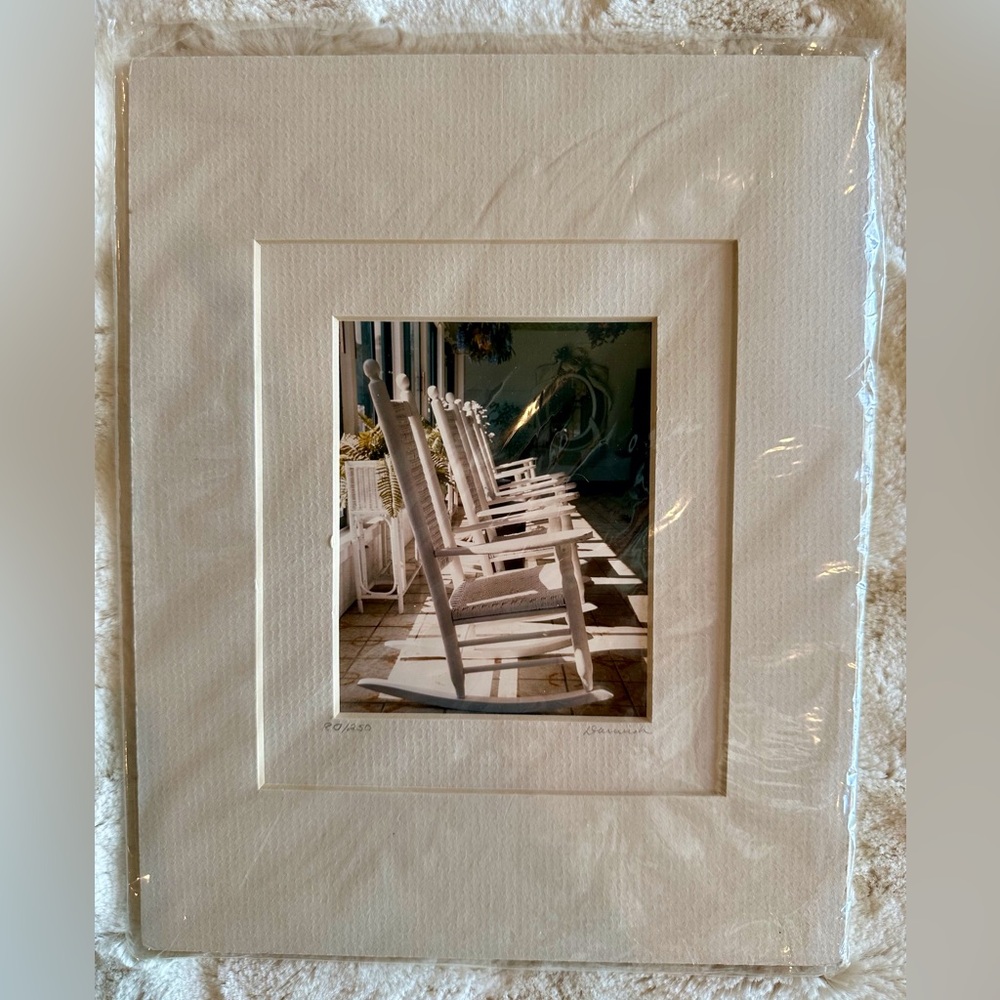 Original Artist Photography by Norm Darwish.  Sealed, numbered and matted.